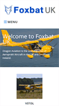 Mobile Screenshot of foxbataircraft.com